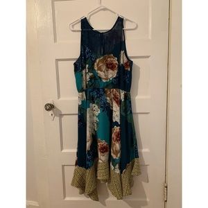 Sleevless Floral Cocktail Dress Corey Lynn Calter